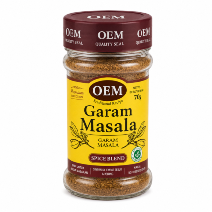 Premium Masala Salt Blend 70g Jar – Authentic Flavor No. 1