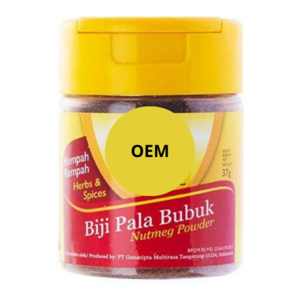 Koepoe Koepoe Nutmeg Powder 37g - Aroma Premium Pilihan
