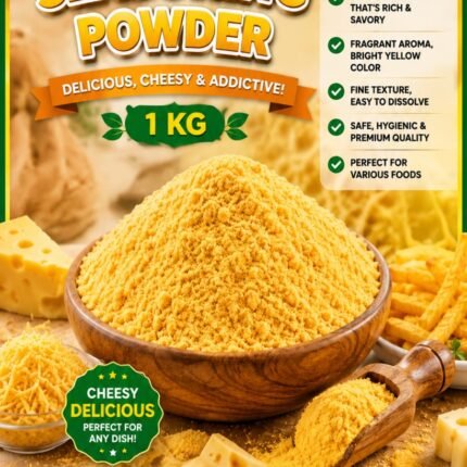 Premium Golden Cheese Seasoning Powder 1kg – Bulk Flavor Booster