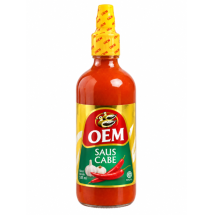 Premium Authentic Indonesian Chili Sauce 535 ml – 100% Natural Choice